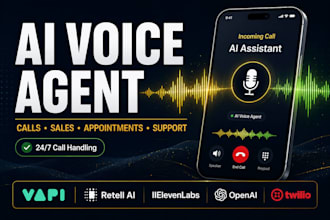build ai voice agents for customer support, sales and appointment booking