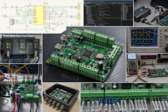 design scada hardware pcb, rtu, modbus rs485, telemetry, industrial controller