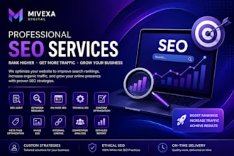 provide professional SEO services for your website