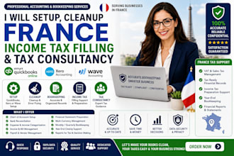 setup cleanup france income tax filling tax consultancy xero wave bookkeeping