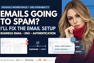 configure google workspace email and fix deliverability