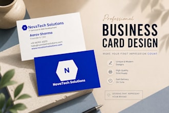 design professional business cards in canva