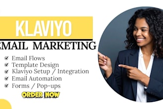 setup ecommerce klaviyo email marketing flows flodesk mailerlite automation kit