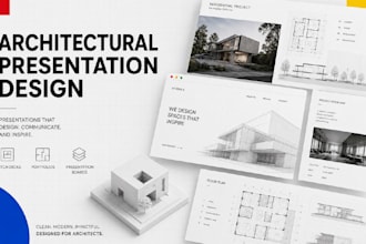 design architectural presentation boards, portfolios, bim