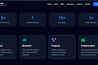 build a responsive react js website