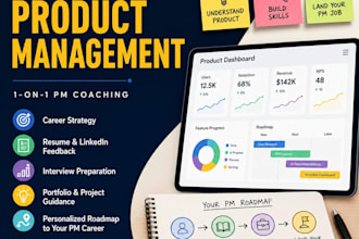provide 1 on 1 product manager career coaching or transition
