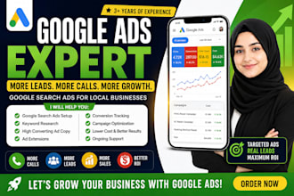 setup and manage google search ads for local businesses
