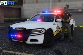 create a custom eup clothing for your fivem server lspdfr and install mods