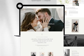 design and develop a squarespace website