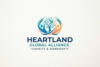 design a professional charity and nonprofit logo