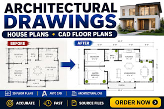 draft house plans, architectural drawings  cad floor plans in dallas, texas