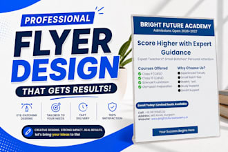 design professional flyer in canva