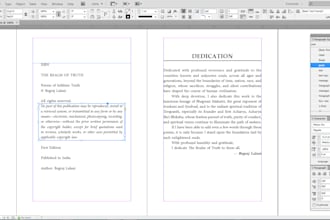 design and compose your book professionally
