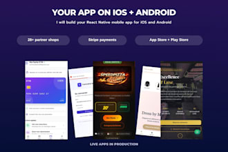 build your react native mobile app for ios and android