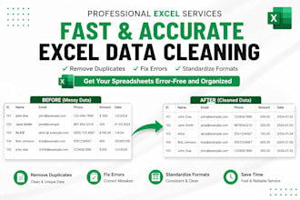 deliver top quality data cleaning to use your data for wisely