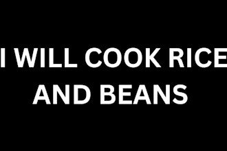 cook rice and beans