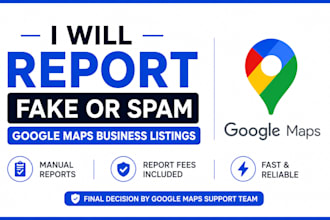 report fake google maps business listings