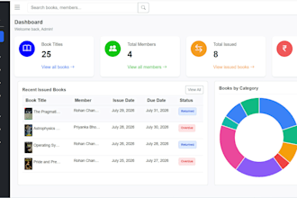 develop a professional django library management system