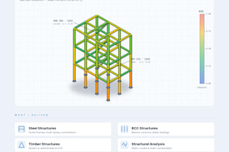 design steel structures and structural calculations