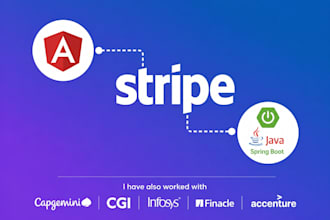 integrate stripe, paypal or razorpay payment gateways in java