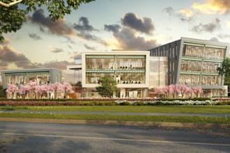create 3d architectural walkthrough, lumion rendering and real estate animation