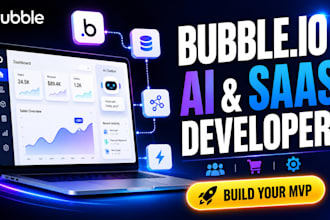 bubble developer, bubble saas, ai chatbot, bubble automation, bubble web app CRM