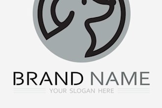 design promotional dog care logo for you
