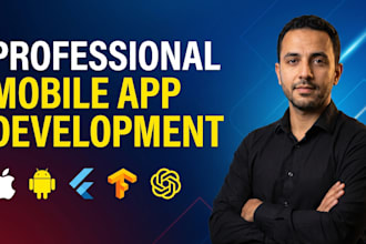 develop ai mobile app, ai chatbot, ai website and ai saas