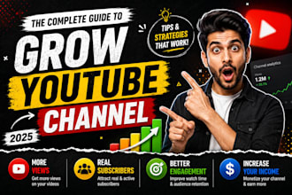 design professional youtube thumbnails