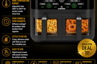 design professional amazon affiliate and social media product