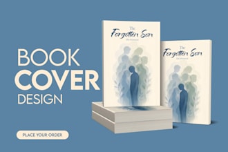 design premium book cover, ebook cover and kindle cover