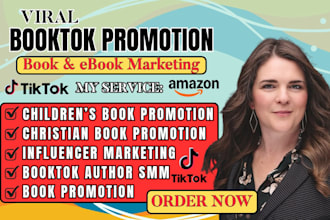 booktok promotion influencer marketing booktok author SMM amazon kdp promotion