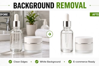 remove background and create clean product photos