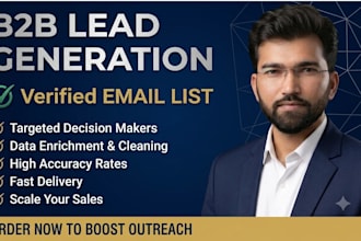 b2b lead generation and icp list building