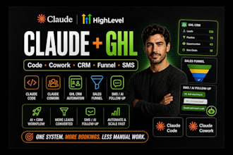 ghl agent claude code claude cowork gohighlevel crm automation ghl sales funnel