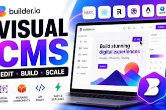 do builder io cms, visual cms, remix, gatsby, astro, qwik builder io API