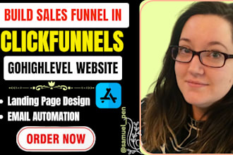 do clickfunnels landing page clone gohighlevel website design ghl sales funnel