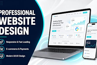 design any type of beautiful websites