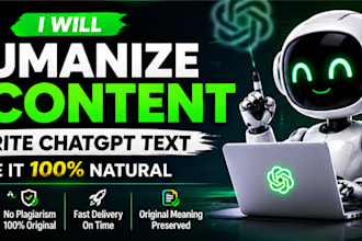 humanize ai content, rewrite ai text, and make it natural
