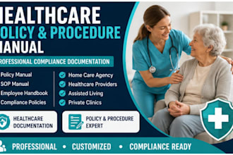 write a healthcare or home care policy and procedure manual