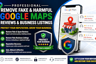 report or remove fake and harmful google maps and business reviews