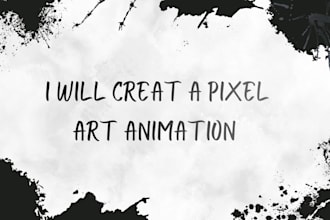 do pixel art backgrounds and animated pixel art