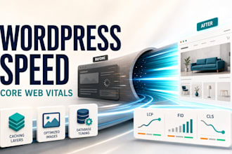speed up wordpress and improve core web vitals