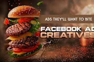 design facebook ad creative and meta ads