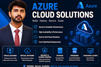 setup, manage and optimize ms azure infrastructure and vms