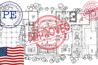 review or draw approval ready city permit, site, drainage or architectural plans