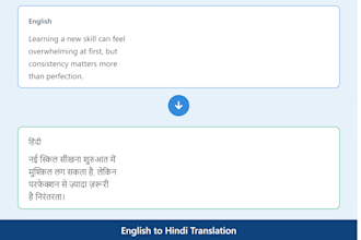 english to hindi translation and ai content proofreading