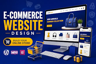 create a modern woocommerce ecommerce store with elementor pro