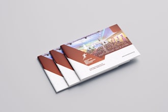 design a flyer, brochure, company profile or any design