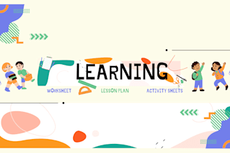 write educational content, worksheets, and lesson plans for nursery to class 3